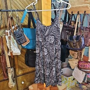 Mossimo Paisley Print Sleeveless Dress
